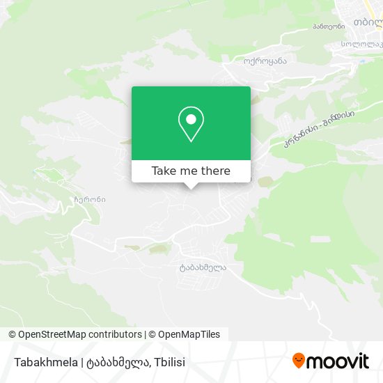 Tabakhmela | ტაბახმელა map