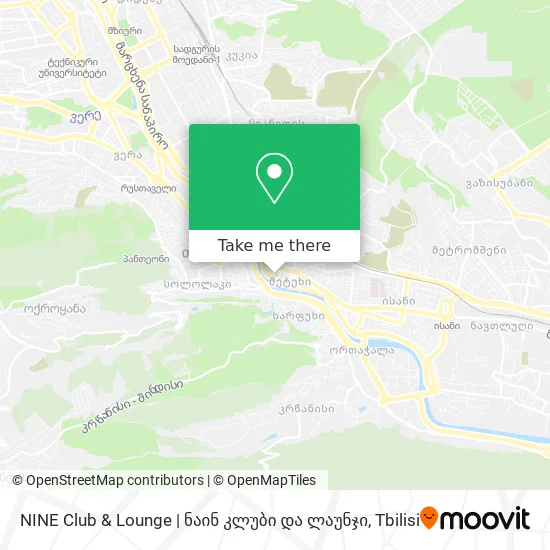 NINE Club & Lounge | ნაინ კლუბი და ლაუნჯი map