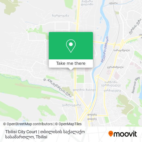 Tbilisi City Court | თბილისის საქალაქო სასამართლო map