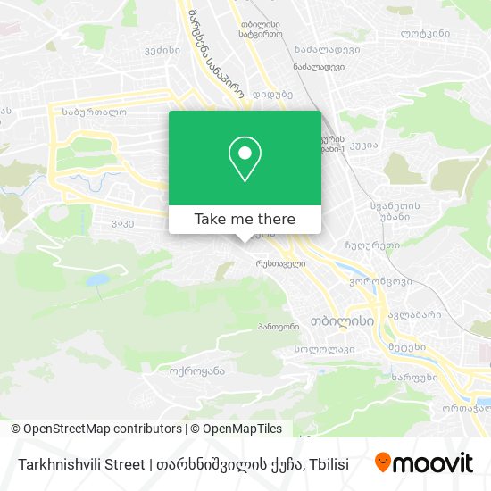 Карта Tarkhnishvili Street | თარხნიშვილის ქუჩა