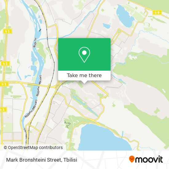Карта Mark Bronshteini Street