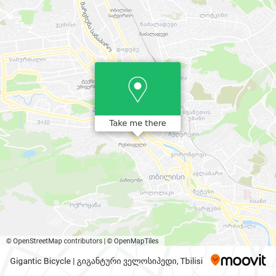 Gigantic Bicycle | გიგანტური ველოსიპედი map