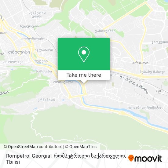 Rompetrol Georgia | რომპეტროლი საქართველო map
