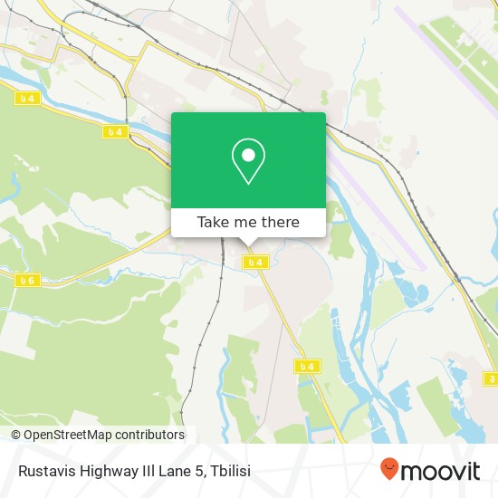 Rustavis Highway IIl Lane 5 map