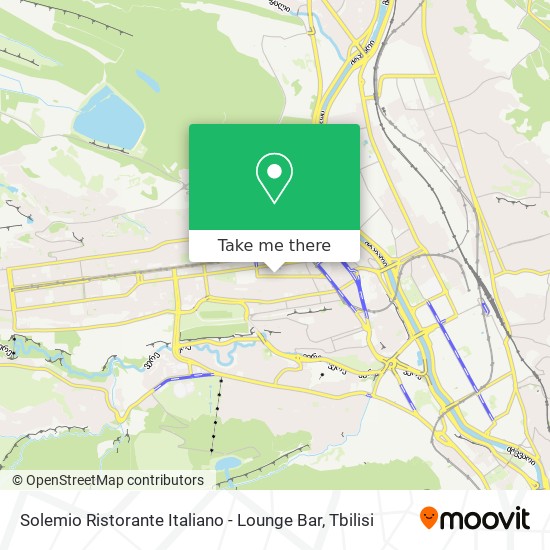 Solemio Ristorante Italiano - Lounge Bar map