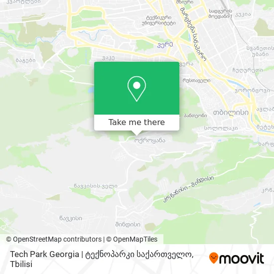 Tech Park Georgia | ტექნოპარკი საქართველო map