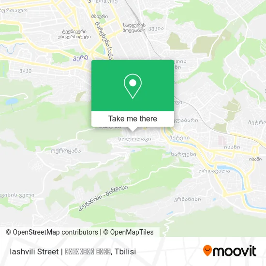 Карта Iashvili Street | იაშვილის ქუჩა