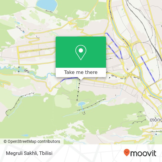 Megruli Sakhli map