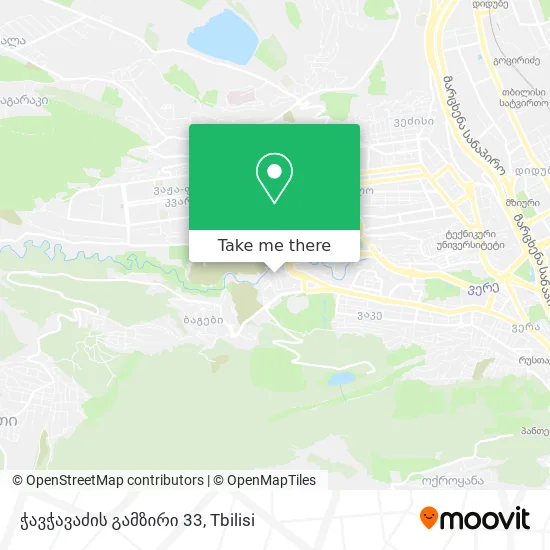 ჭავჭავაძის გამზირი 33 map