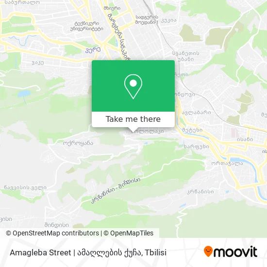 Amagleba Street | ამაღლების ქუჩა map