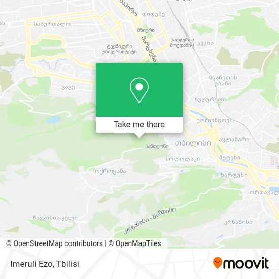Карта Imeruli Ezo