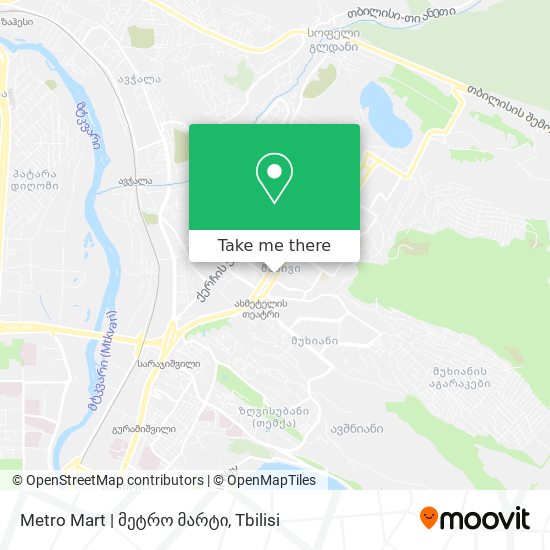 Metro Mart | მეტრო მარტი map