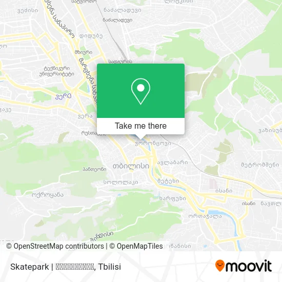 Карта Skatepark | სკეიტპარკი