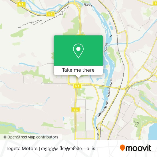 Tegeta Motors | თეგეტა მოტორსი map