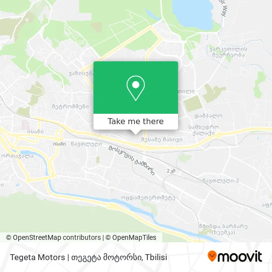 Tegeta Motors | თეგეტა მოტორსი map