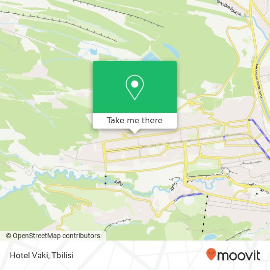 Hotel Vaki map