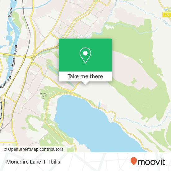 Monadire Lane II map