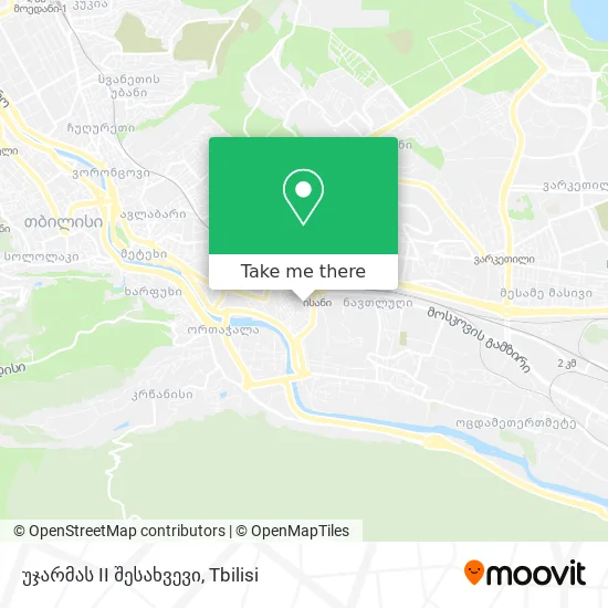 უჯარმას II შესახვევი map