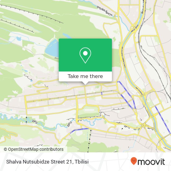 Карта Shalva Nutsubidze Street 21