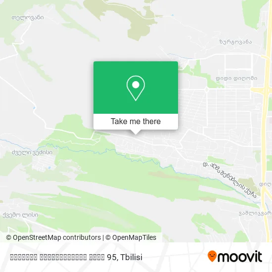 ნიკოლოზ ბარათაშვილის ქუჩა 95 map