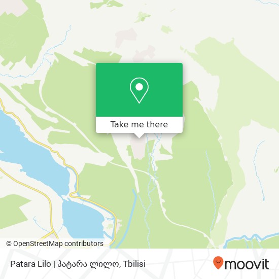 Patara Lilo | პატარა ლილო map