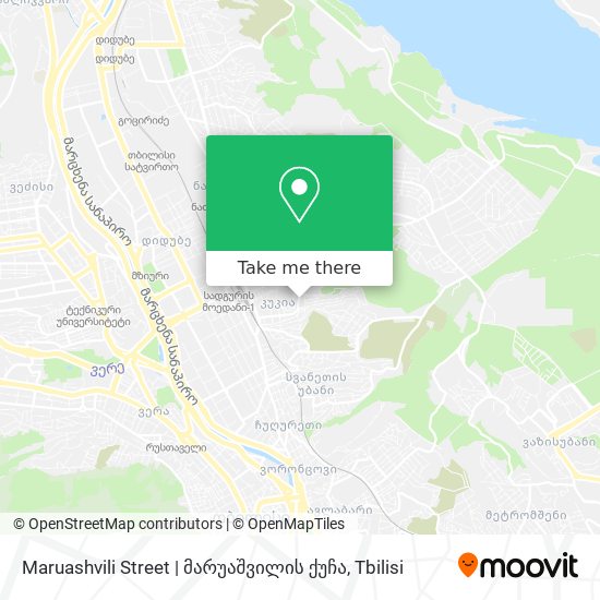 Карта Maruashvili Street | მარუაშვილის ქუჩა