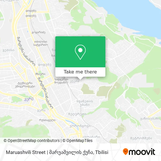 Maruashvili Street | მარუაშვილის ქუჩა map
