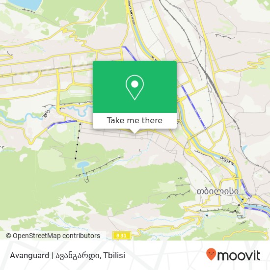 Avanguard | ავანგარდი map