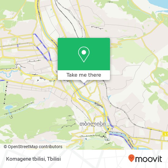 Komagene tbilisi map