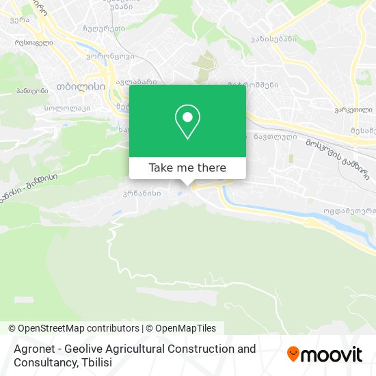 Карта Agronet - Geolive Agricultural Construction and Consultancy