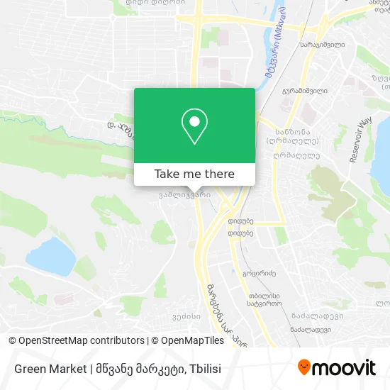 Green Market | მწვანე მარკეტი map