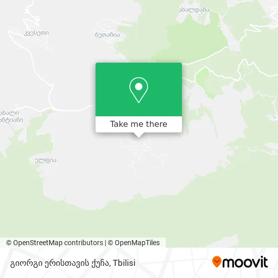 გიორგი ერისთავის ქუჩა map