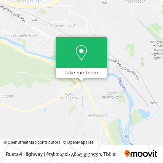 Rustavi Highway | რუსთავის გზატკეცილი map