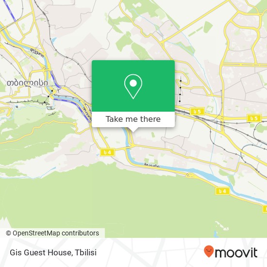 Gis Guest House map