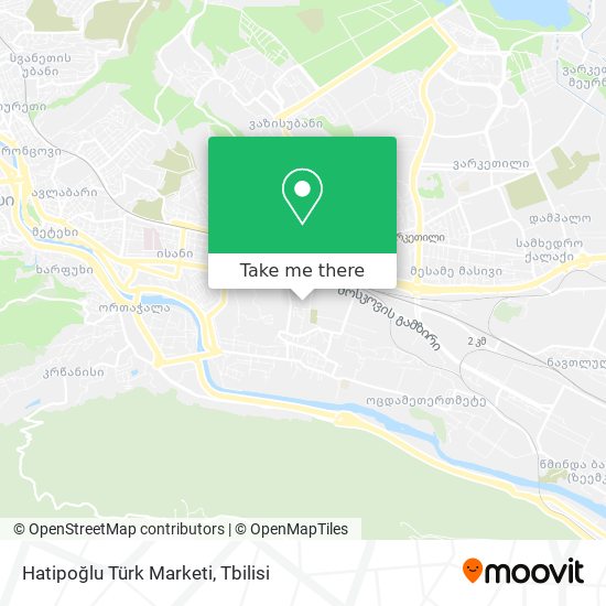 Карта Hatipoğlu Türk Marketi