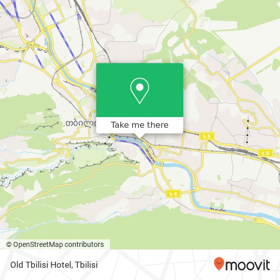Old Tbilisi Hotel map