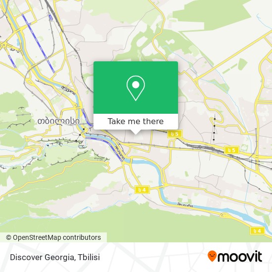 Карта Discover Georgia