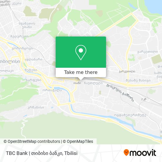 TBC Bank | თიბისი ბანკი map