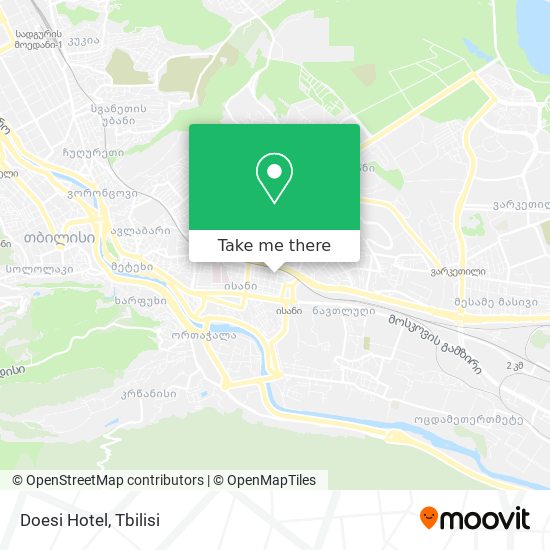 Doesi Hotel map