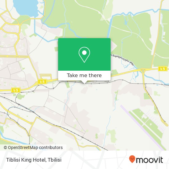 Tiblisi Kıng Hotel map