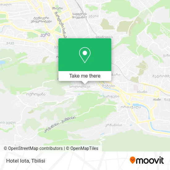 Карта Hotel Iota