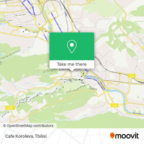 Cafe Koroleva map