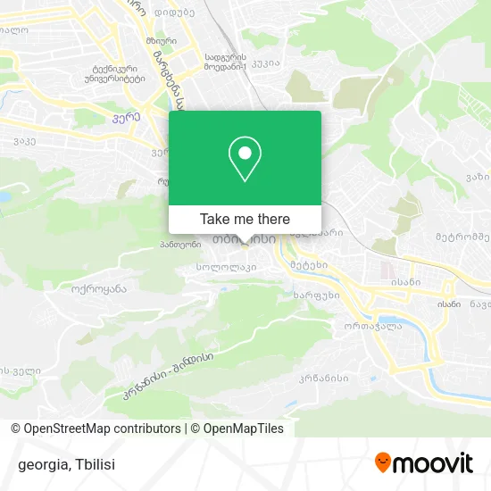 Карта georgia