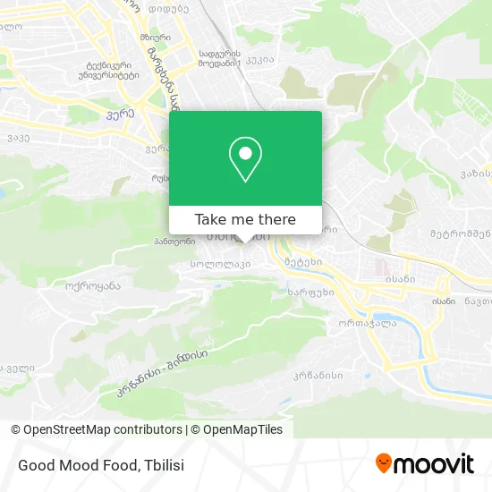 Карта Good Mood Food
