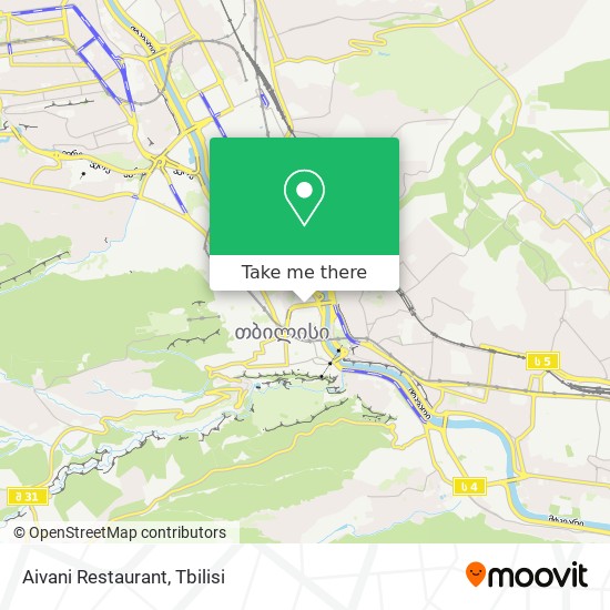 Aivani Restaurant map
