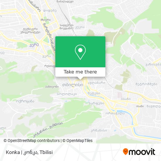 Konka | კონკა map