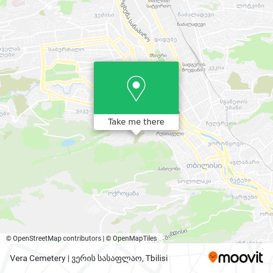 Vera Cemetery | ვერის სასაფლაო map