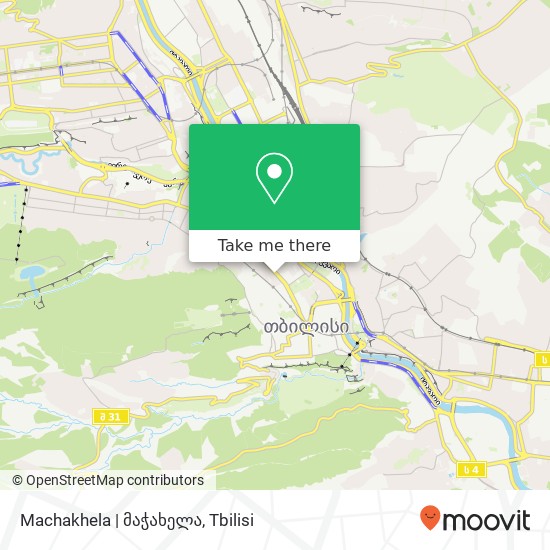 Machakhela | მაჭახელა map