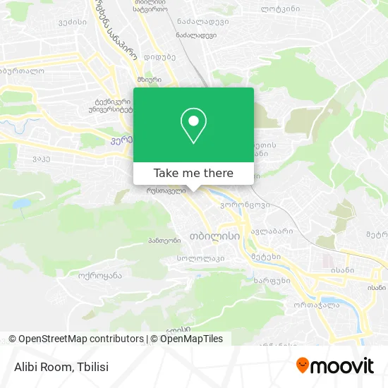 Карта Alibi Room