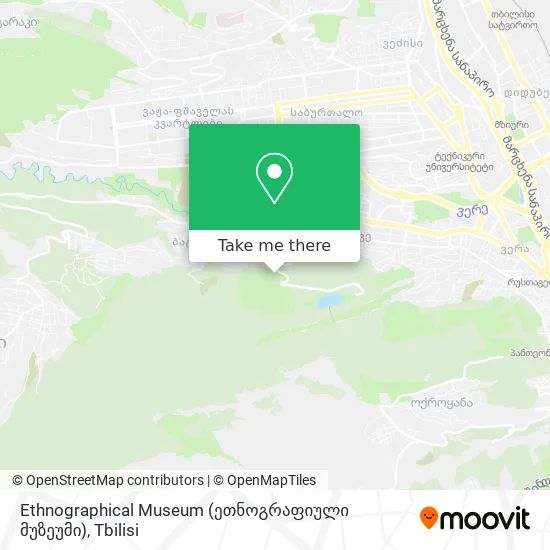 Ethnographical Museum (ეთნოგრაფიული მუზეუმი) map